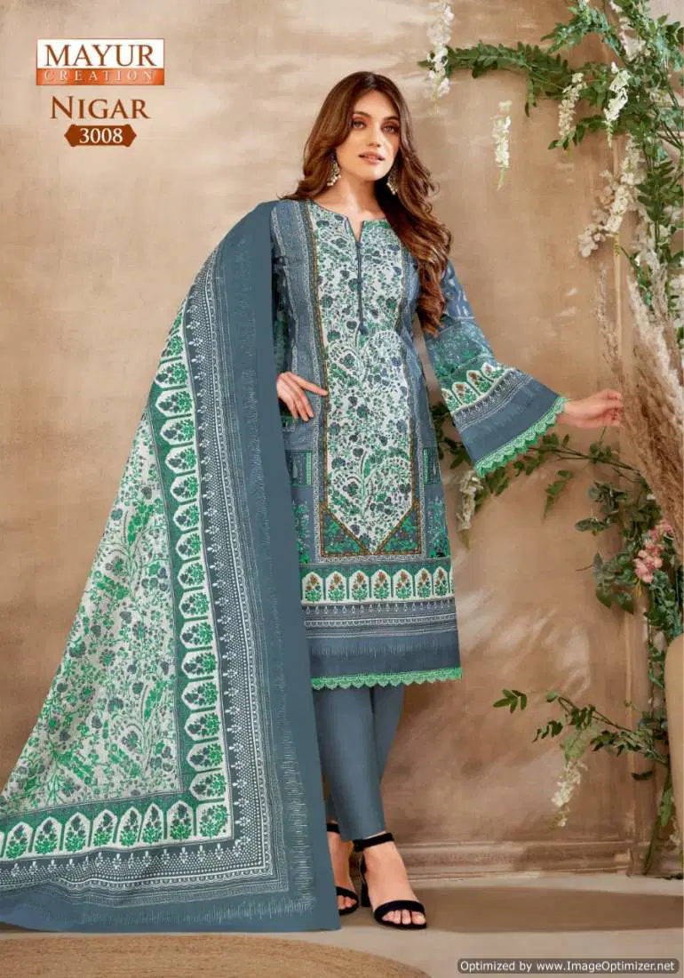 Nigar Vol 3 By Mayur Daily Wear Pure Cotton Dress Material Wholesale online
